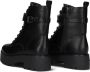 Guess Zwarte Veters Polyurethaan Laarzen Black Dames - Thumbnail 9