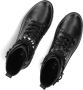 Guess Zwarte Veters Polyurethaan Laarzen Black Dames - Thumbnail 11