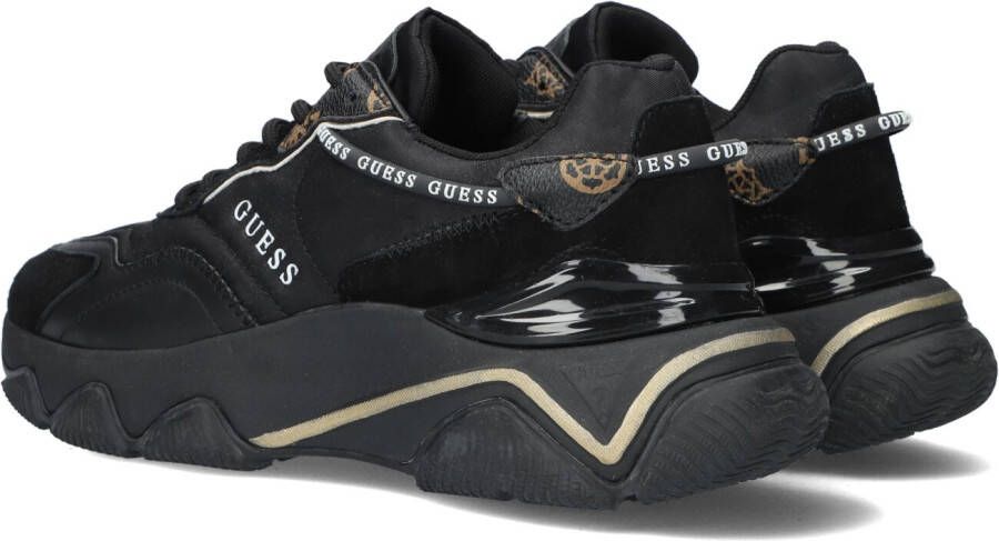 Guess Zwarte Lage Sneakers Micola