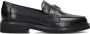 Guess Zwarte leren loafers voor vrouwen Black Dames - Thumbnail 3