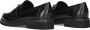 Guess Zwarte leren loafers voor vrouwen Black Dames - Thumbnail 4