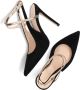 Guess Zwarte suède Décolleté met gelamineerde details Black Dames - Thumbnail 5