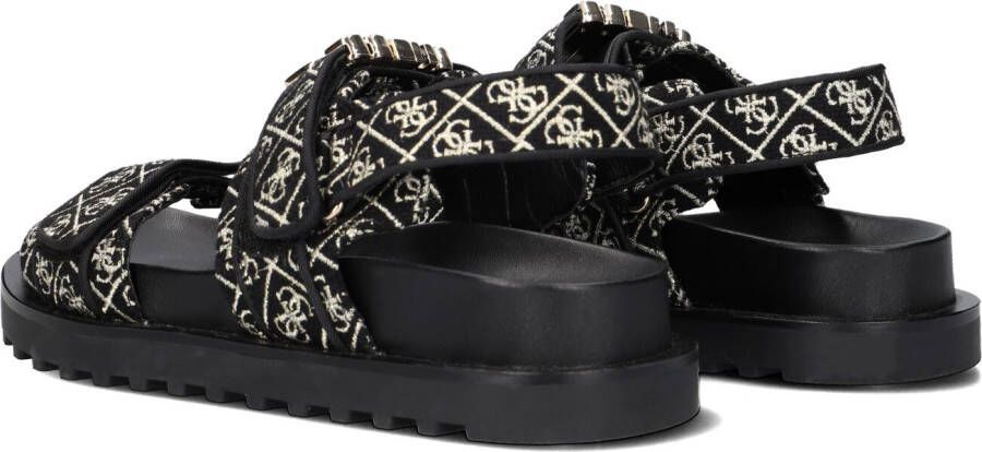 Guess Zwarte Sandalen Fabelis
