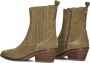 Haboob Lplexxhm Enkellaarsjes Enkelboots met rits Dames Beige - Thumbnail 6