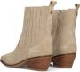 Haboob Lplexxhm Enkellaarsjes Enkelboots met rits Dames Beige - Thumbnail 6