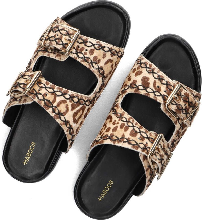 HABOOB Beige Slippers Lpmag