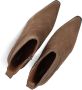 Haboob Louise Enkellaarsjes Enkelboots met rits Dames Taupe - Thumbnail 5