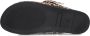 Haboob Amelie suède clogs met panterprint beige bruin - Thumbnail 6