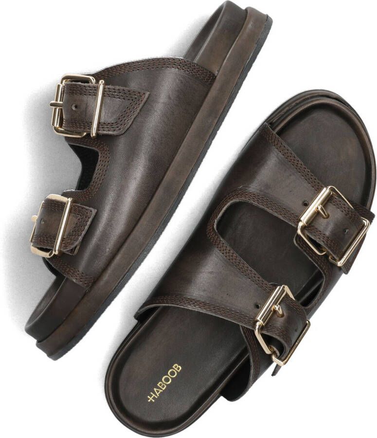 HABOOB Bruine Slippers Lpmag