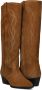 Haboob Tropezina Cowboylaarzen Western Laarzen Dames Cognac - Thumbnail 6