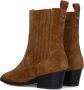 Haboob Claire Enkellaarsjes Enkelboots met rits Dames Cognac - Thumbnail 4