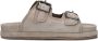 Haboob Grijze Suède Stijlvolle Slippers Gray Dames - Thumbnail 6