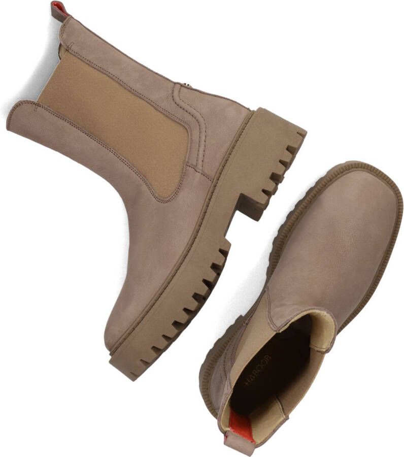 HABOOB Taupe Chelsea Boots P7340
