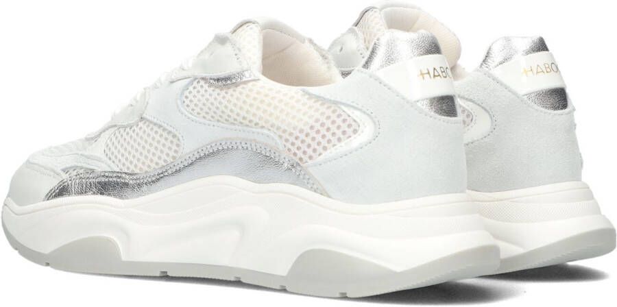 Haboob Witte Lage Sneakers P7203