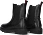 HABOOB Enkellaarsjes Dames Charlotte Maat: 41 Materiaal: Leer Kleur: Zwart - Thumbnail 3