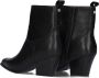 HABOOB Enkellaarsjes Dames Louise Maat: 40 Materiaal: Leer Kleur: Zwart - Thumbnail 5