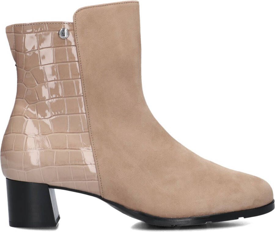 HASSIA Beige Enkellaarsjes Milano