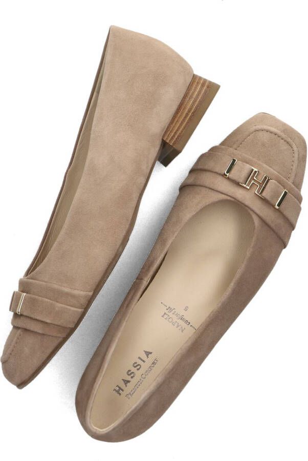 HASSIA Beige Loafers 300822 Napoli