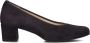 Hassi-A Hassia Dames Pumps Damesschoenen Suède Geen hoogte 2 cm 304902 Blauw - Thumbnail 1