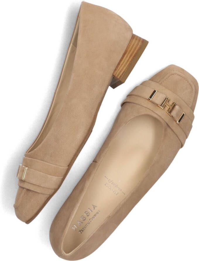 HASSIA Taupe Loafers Napoli 0822