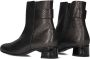 HASSIA Enkellaarsjes Dames 303094 Maat: 39 Materiaal: Suède Kleur: Zwart - Thumbnail 4