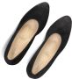 Hassi-A Hassia Dames Pumps Damesschoenen Suède Geen hoogte 2 cm 304902 Zwart - Thumbnail 5