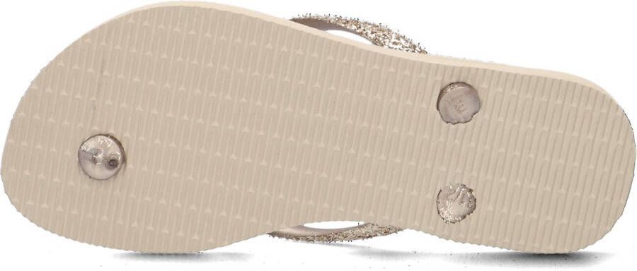 HAVAIANAS Beige Slippers Kids Slim Glitter Ii