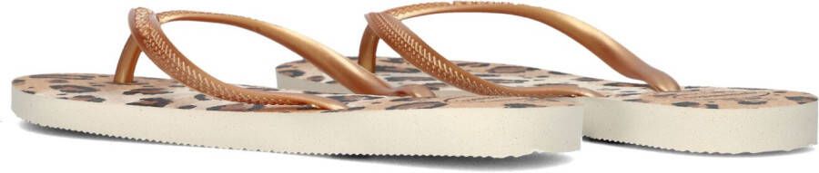 HAVAIANAS Beige Slippers Slim Animals