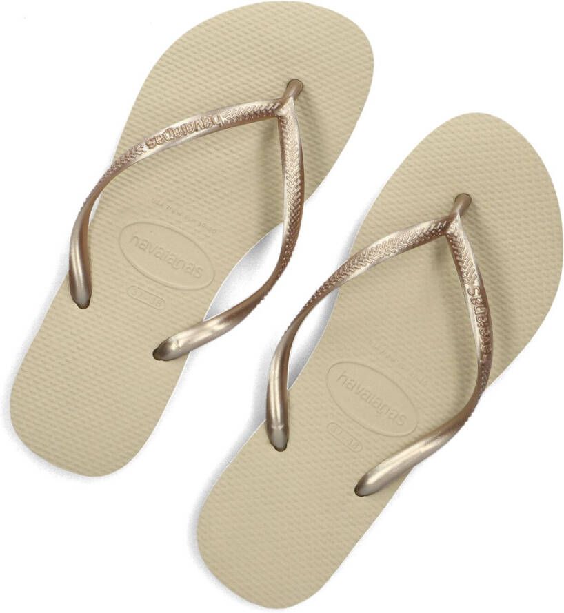 HAVAIANAS Beige Slippers Slim Dames
