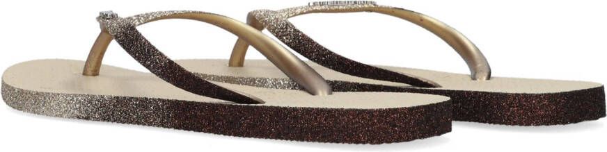 HAVAIANAS Beige Teenslippers Slim Sparkle Ii