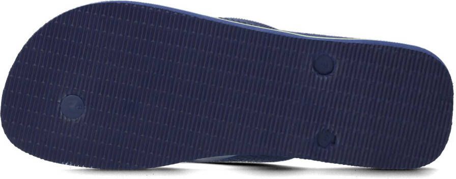 HAVAIANAS Blauwe Slippers Brasil Logo