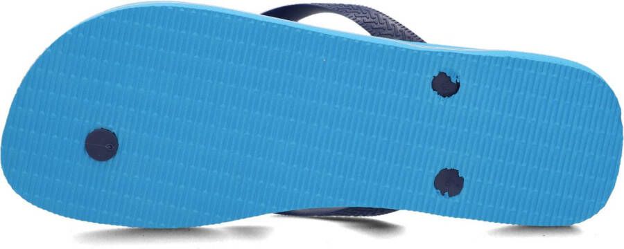 HAVAIANAS Blauwe Slippers Brasil Logo
