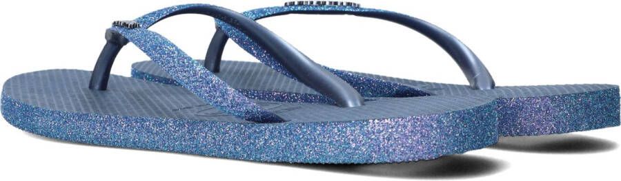 Havaianas Blauwe Teenslippers Slim Sparkle Ii Crocus