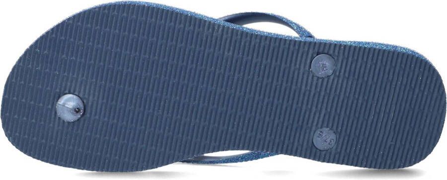 Havaianas Blauwe Teenslippers Slim Sparkle Ii Crocus