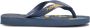 HAVAIANAS Blauwe Teenslippers Top Camu Kids - Thumbnail 3