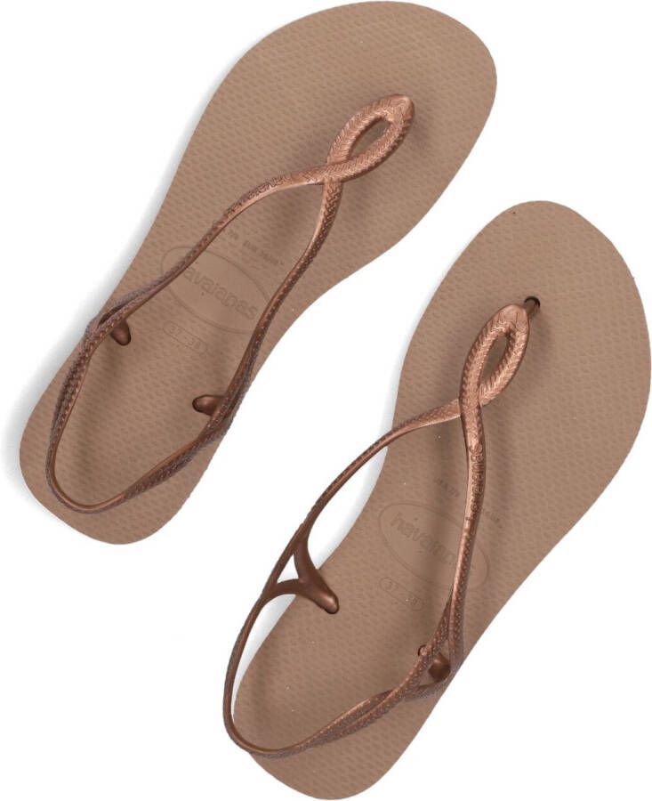 HAVAIANAS Bruine Slippers Luna