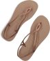 Havaianas Rosegl Bruin Luna Rubberen Platte Sandalen Brown Dames - Thumbnail 13