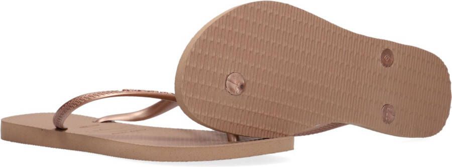 Havaianas Bronzen Teenslippers Slim Crystal Sw Ii