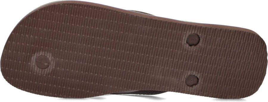 HAVAIANAS Bruine Slippers Brasil Logo