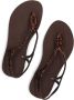 Havaianas Luna Premium II sandalen met glitters donkerbruin - Thumbnail 8
