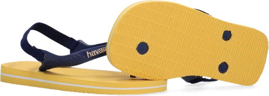 HAVAIANAS Gele Teenslippers Baby Brasil Logo Ii