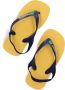 Havaianas Baby Brasil Logo II Unisex Slippers Gold Yellow - Thumbnail 9