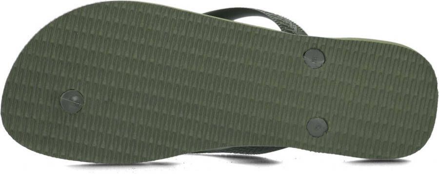 HAVAIANAS Groene Slippers Brasil Logo