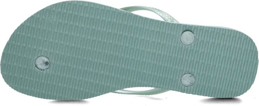 HAVAIANAS Groene Teenslippers Slim Crystal Sw Ii