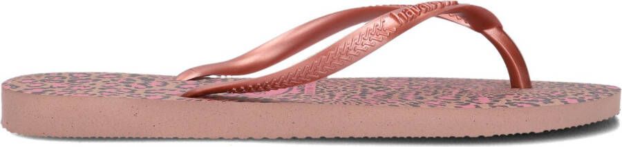 HAVAIANAS Roze Teenslippers Kids Slim Animals