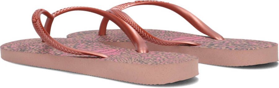 HAVAIANAS Roze Teenslippers Kids Slim Animals