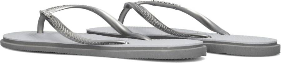 HAVAIANAS Zilveren Slippers Slim Point