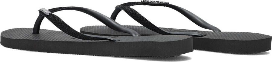 HAVAIANAS Zwarte Slippers Slim Glitter Ii