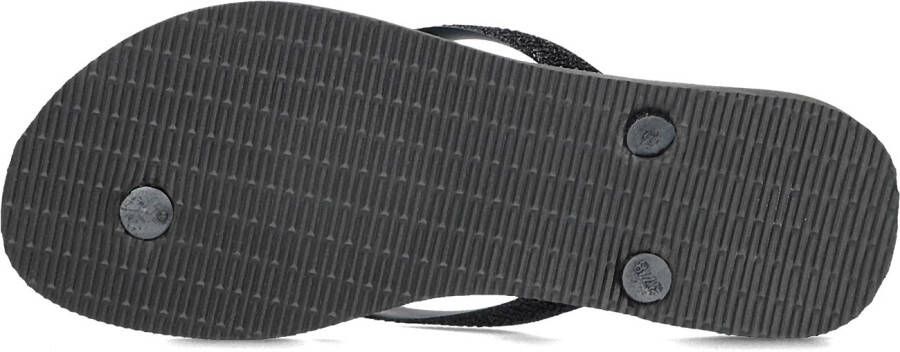 HAVAIANAS Zwarte Slippers Slim Glitter Ii