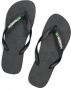 Havaianas Brasil Logo Zwart Rubber Teenslippers Unisex - Thumbnail 15